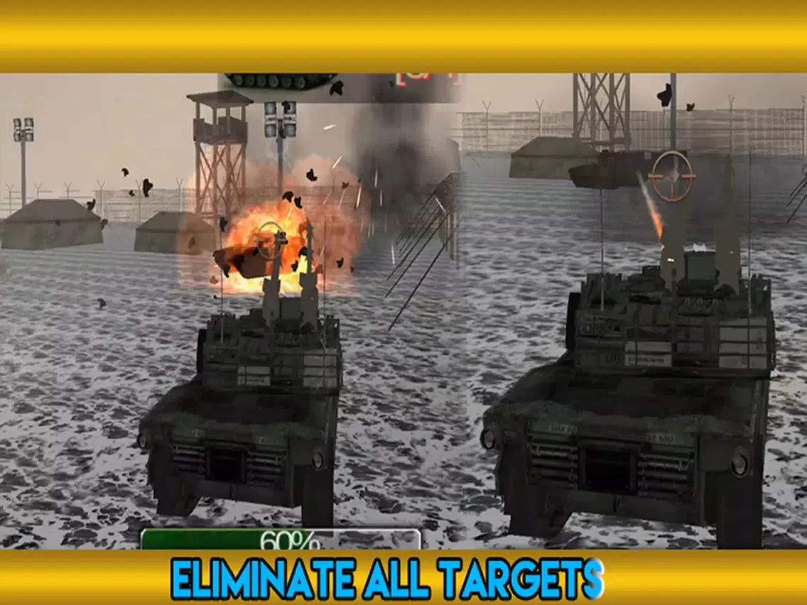 Screenshot di Tank Battle Blitz Attack 2016 - Tank City Warfare Game iPad 