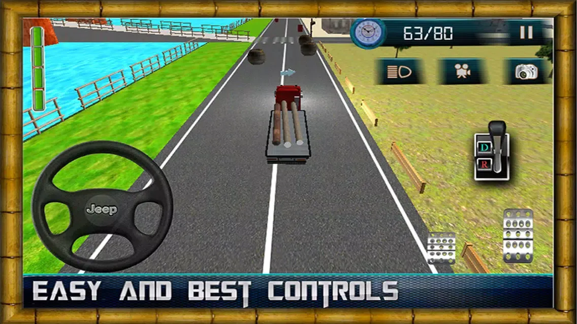 Zrzuty ekranu Animals Transporter Truck Game