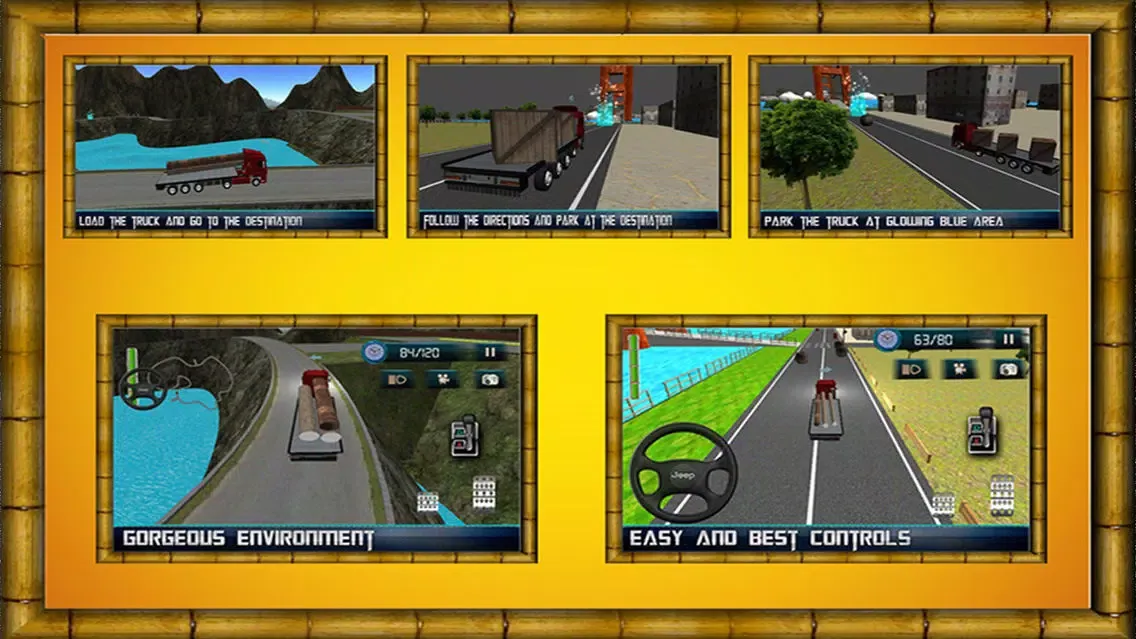 Zrzuty ekranu Animals Transporter Truck Game
