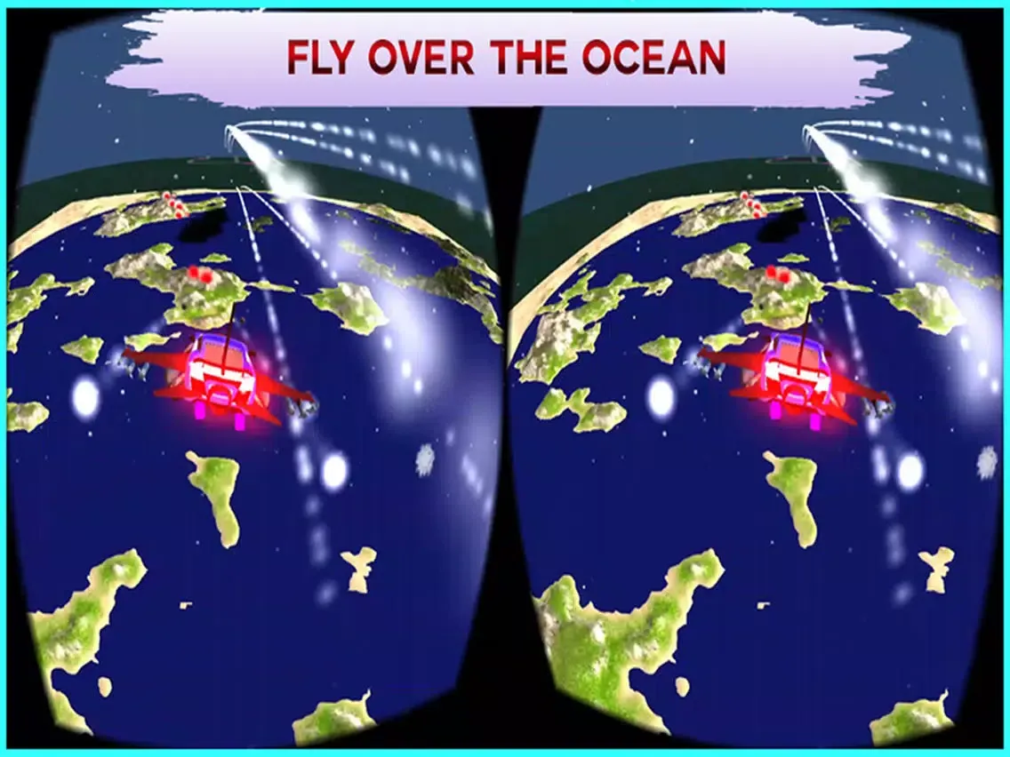 صور VR Flying Car Flight Simulator Pro - The best game for google cardboard Virtual Reality iPad 