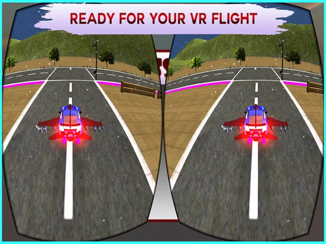 صور VR Flying Car Flight Simulator Pro - The best game for google cardboard Virtual Reality iPad 