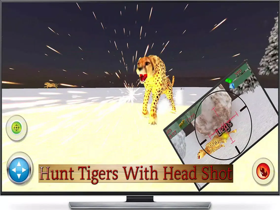 Tangkapan skrin Wild Animal Jungle Hunter 2016 – Sniper Shooting Forest Hunting Simulator iPad 