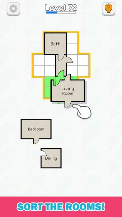 Captures d'écran de Room Sort