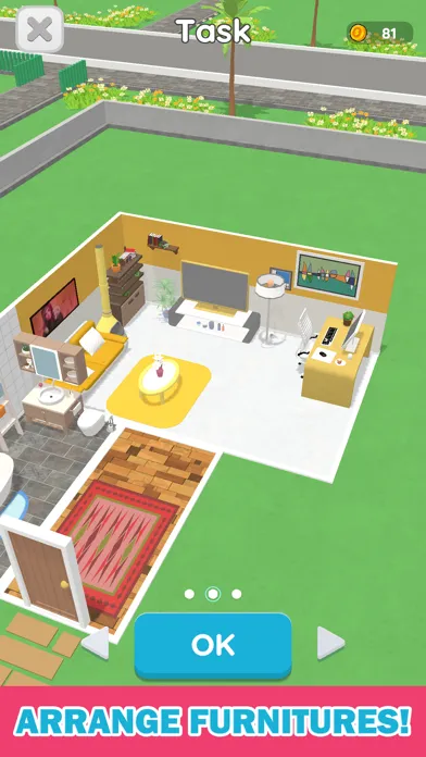 Captures d'écran de Room Sort