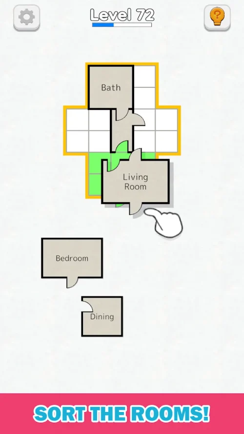 Room Sort - Floor Plan Game-screenshot-1