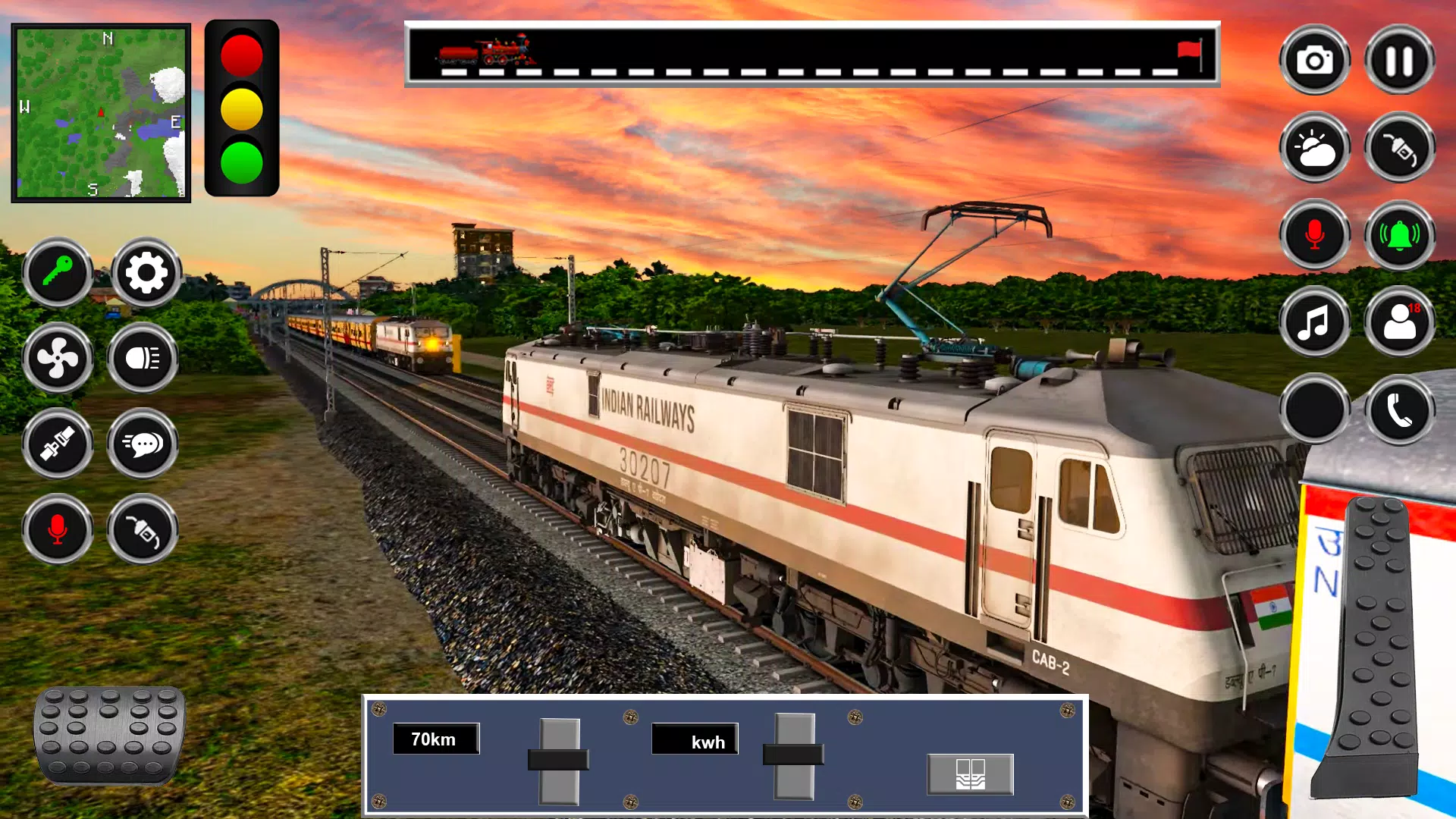 Train Driving Simulator Game Screenshots