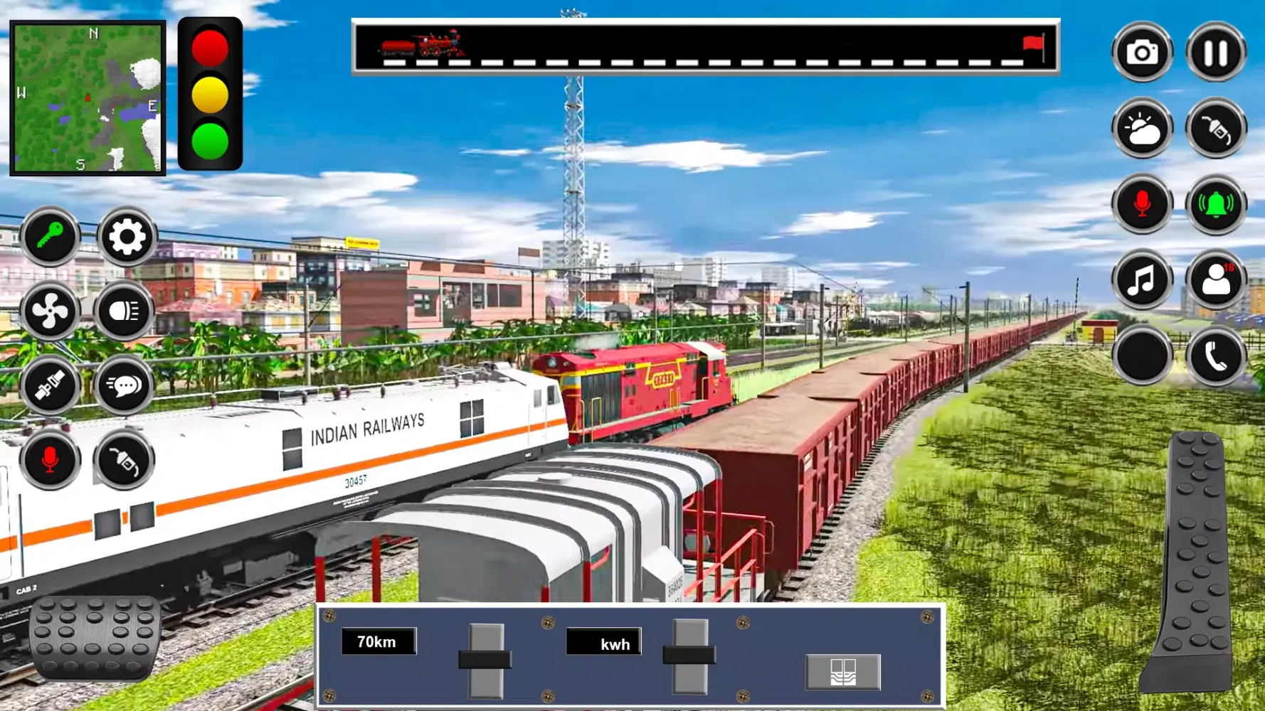 Train Driving Simulator Game Screenshots