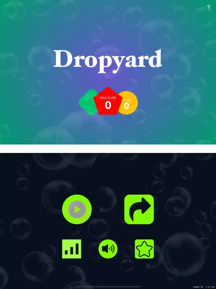 ภาพหน้าจอของ Dropyard iPad 