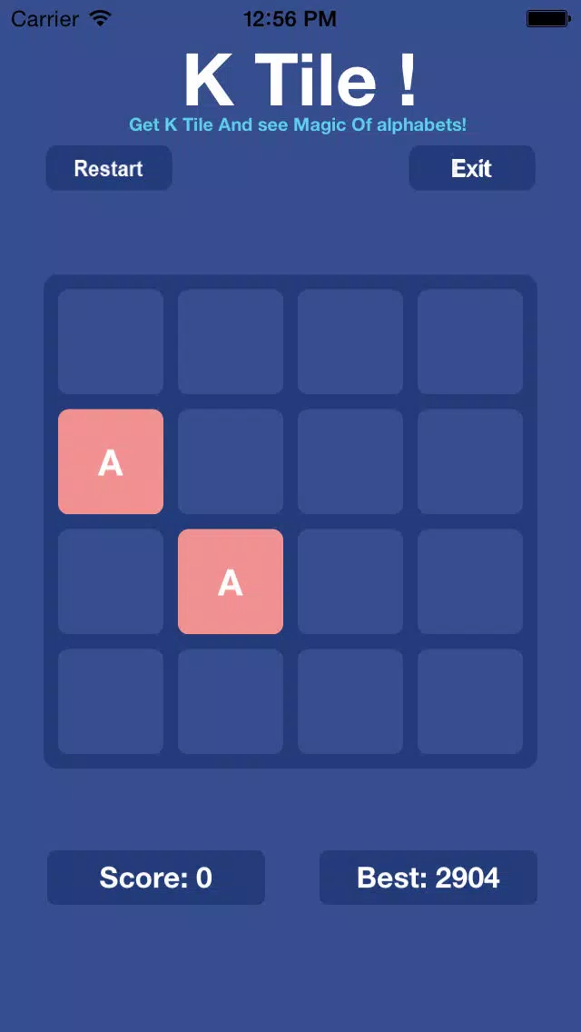 K Tile! The Magic Of Alphabet स्क्रीनशॉट
