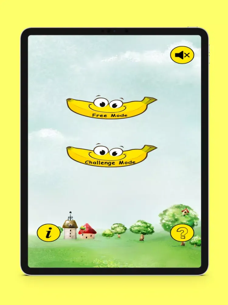 تصاویر Banana Popping - Kids Banana iPad 