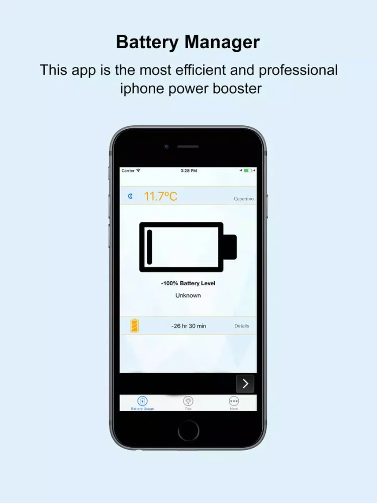 Capturas de tela do Device Battery Doctor : Battery Manager iPad 