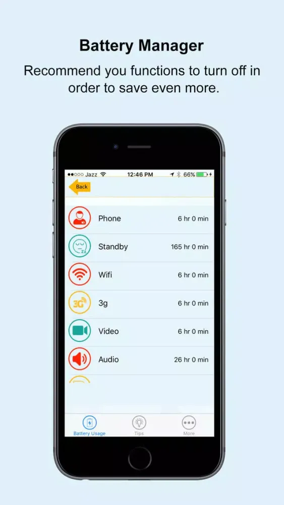 Capturas de tela do Device Battery Doctor : Battery Manager