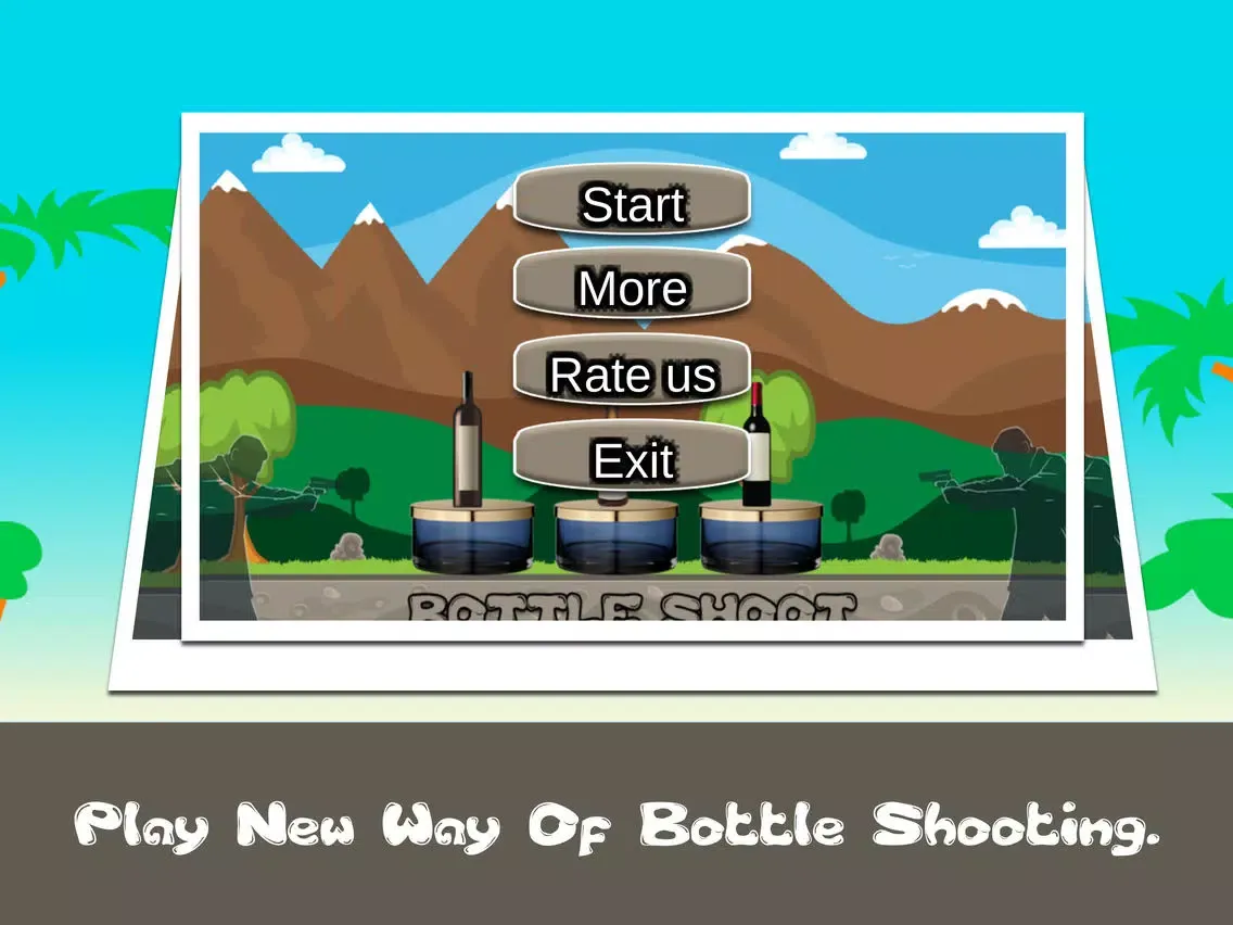 Bottle Shoot 3D And 3D Shooting Expert iPad  스크린샷