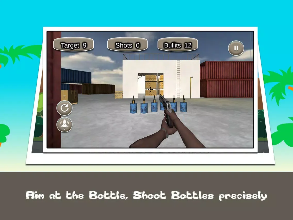 Bottle Shoot 3D And 3D Shooting Expert iPad  스크린샷
