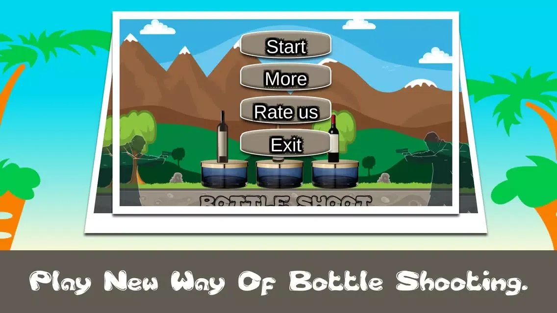 Bottle Shoot 3D And 3D Shooting Expert 스크린샷