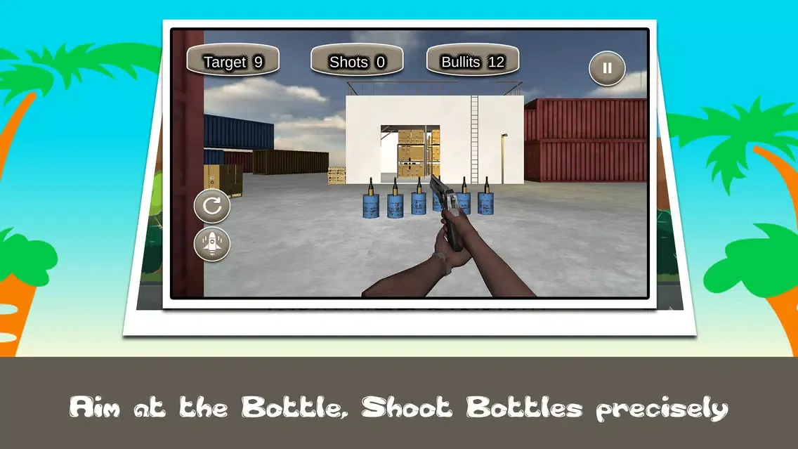 Bottle Shoot 3D And 3D Shooting Expert 스크린샷