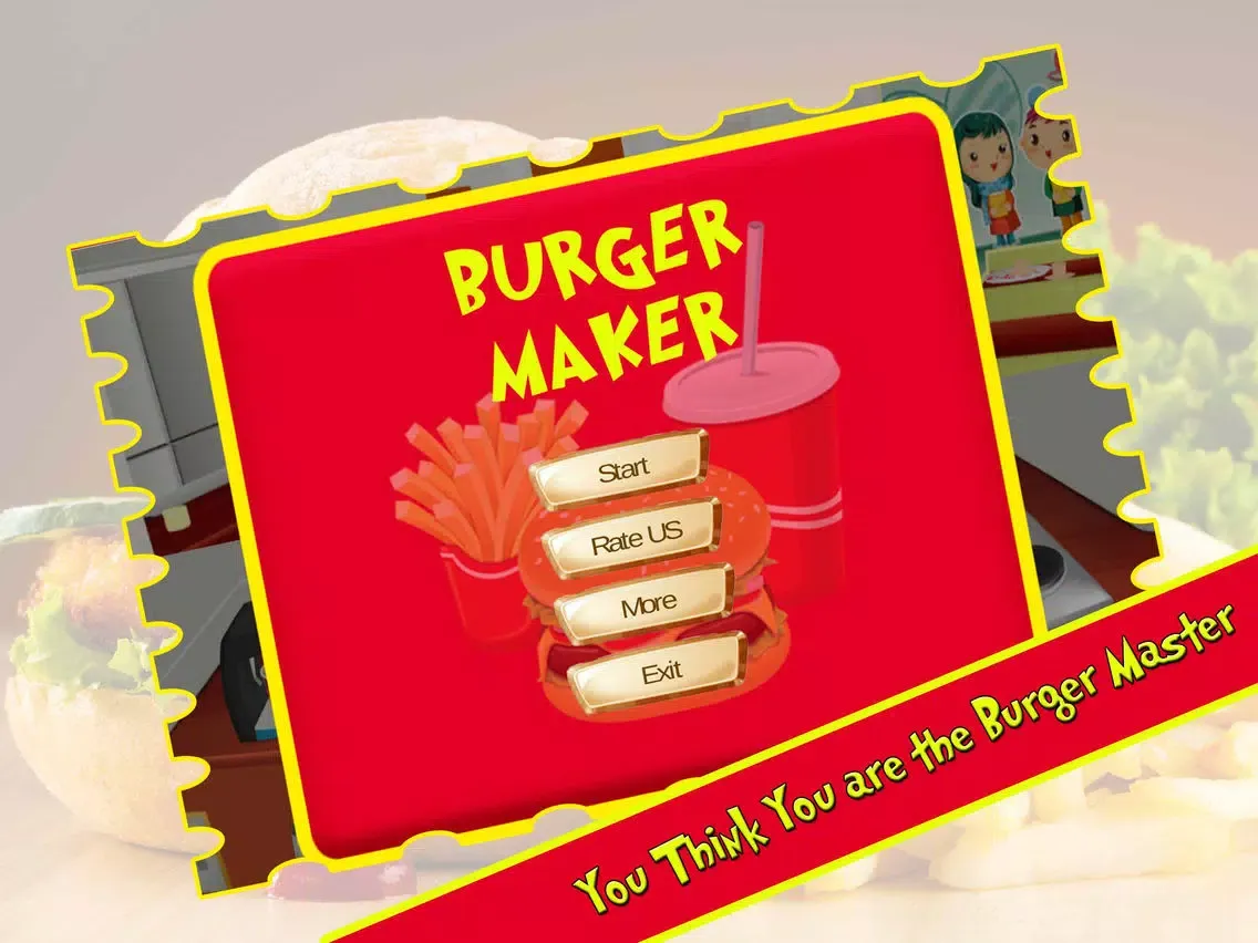 Tangkapan skrin Food Corner And Burger Maker Free iPad 