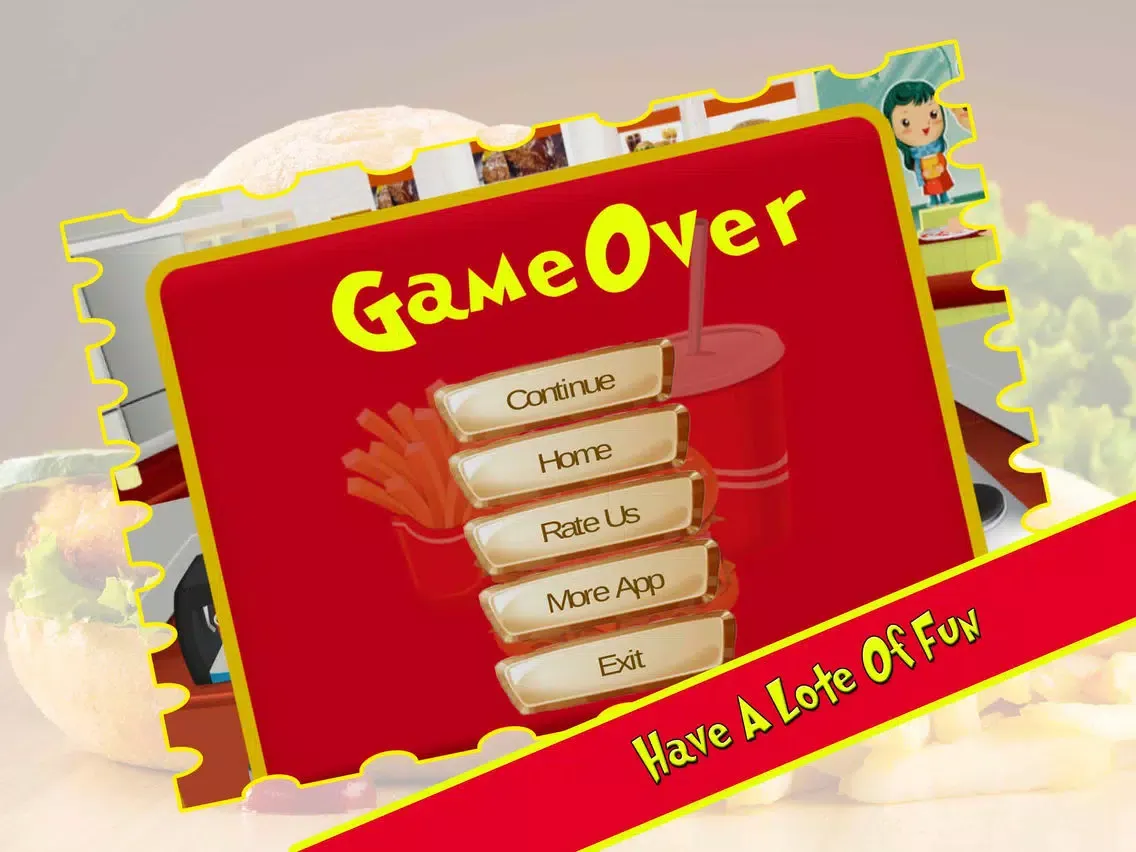 Tangkapan skrin Food Corner And Burger Maker Free iPad 