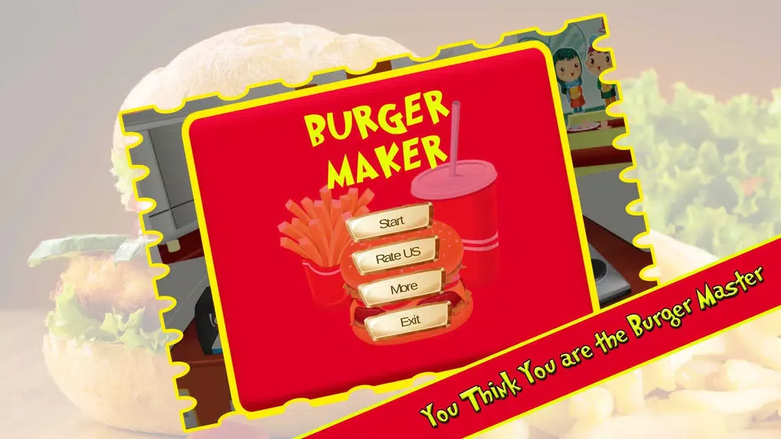 Tangkapan skrin Food Corner And Burger Maker Free