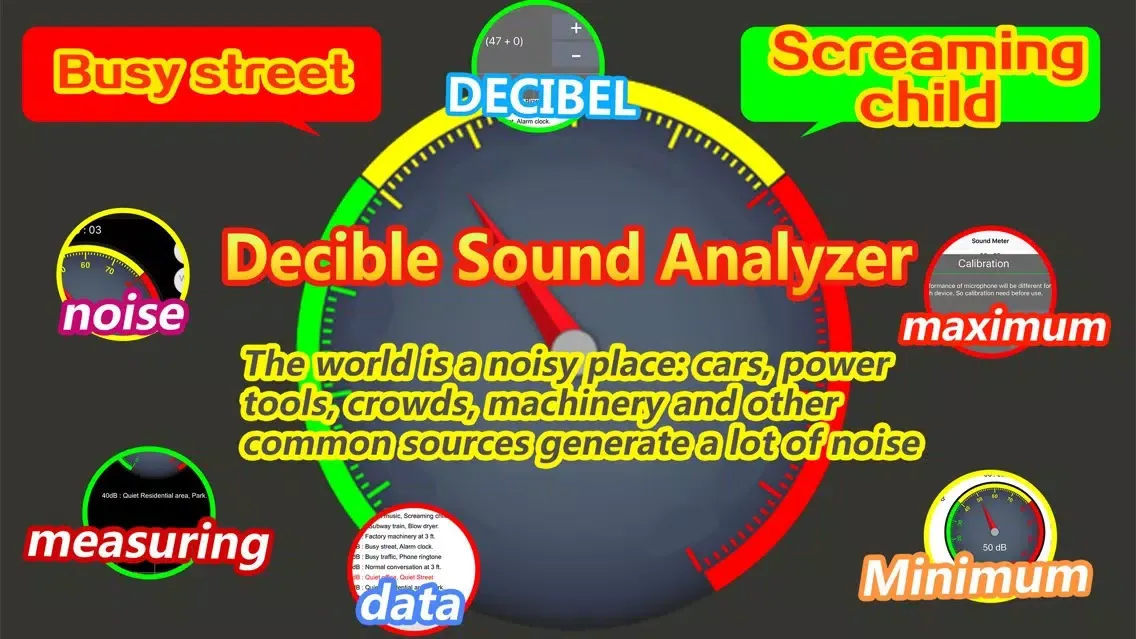 صور Decible Sound Analyzer