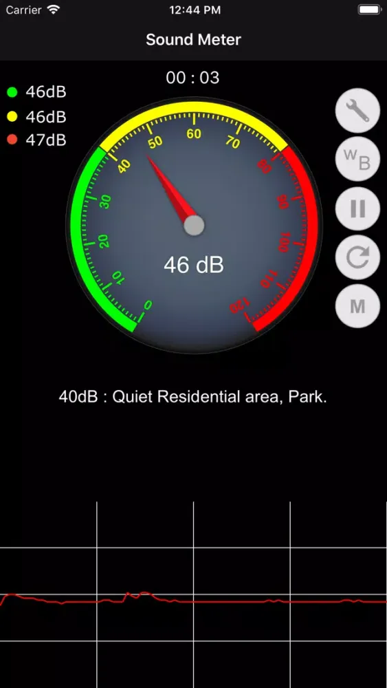 صور Decible Sound Analyzer