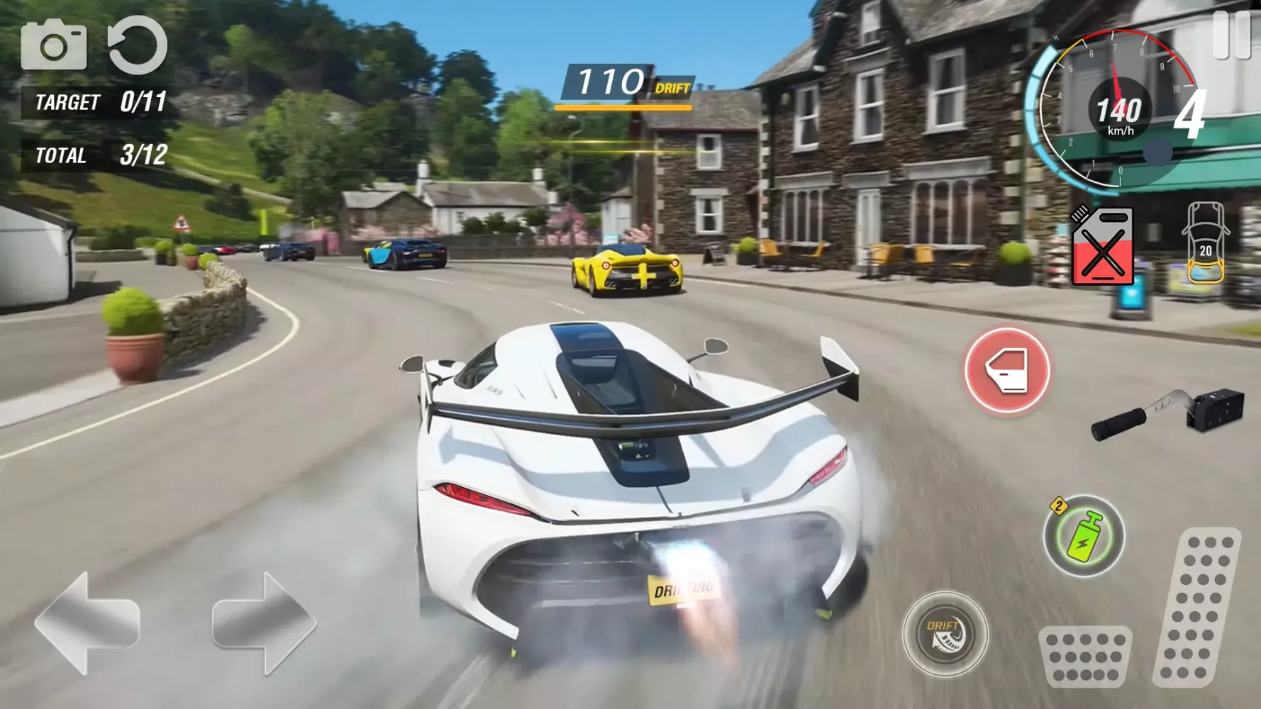 ภาพหน้าจอของ Extreme Car Driving: Car Drift
