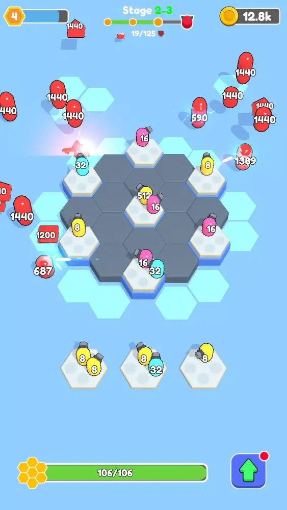 2048 Hexa TD Screenshots