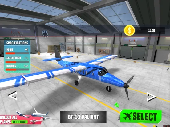Capturas de tela do Airplane Pilot Simulator Games iPad 
