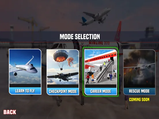 Capturas de tela do Airplane Pilot Simulator Games iPad 