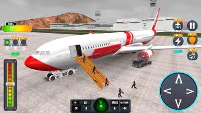 Capturas de tela do Airplane Pilot Simulator Games