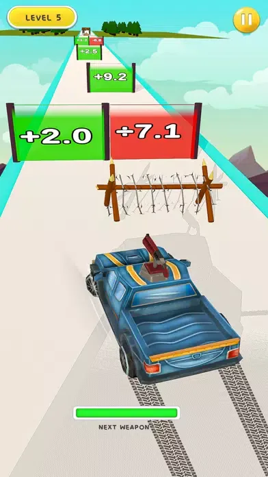 Zombie Shooter Car Game 3D स्क्रीनशॉट