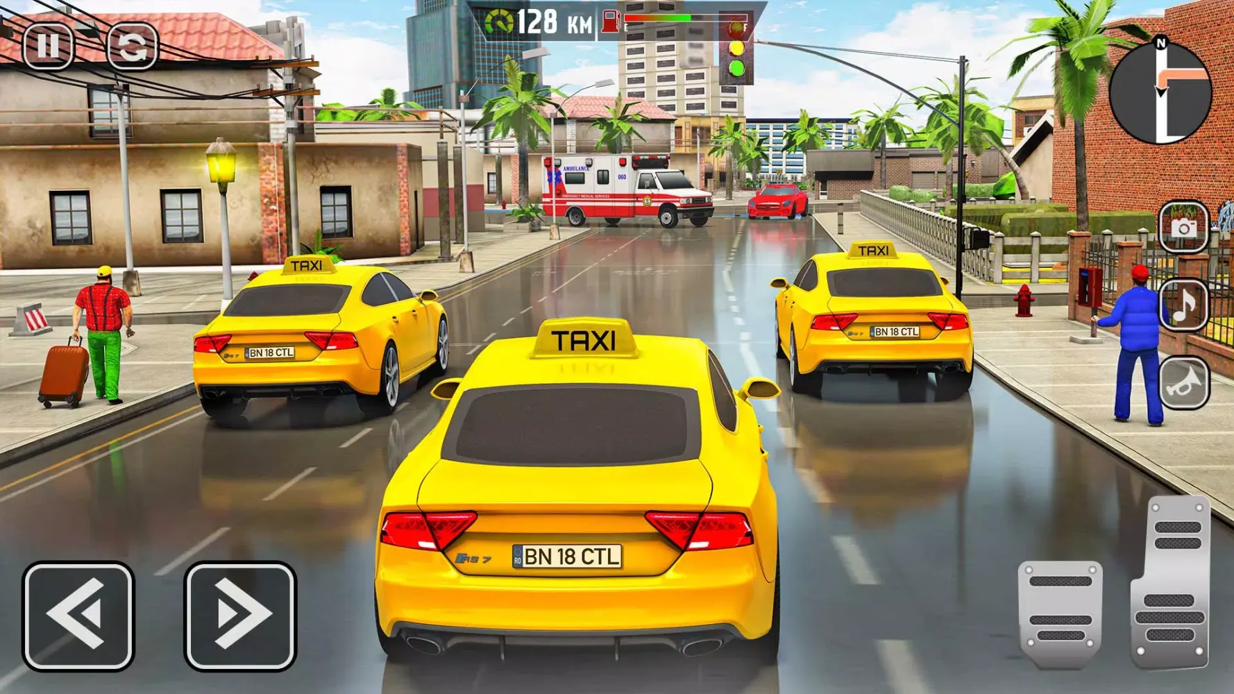 Zrzuty ekranu Taxi Games: Taxi Driving Games