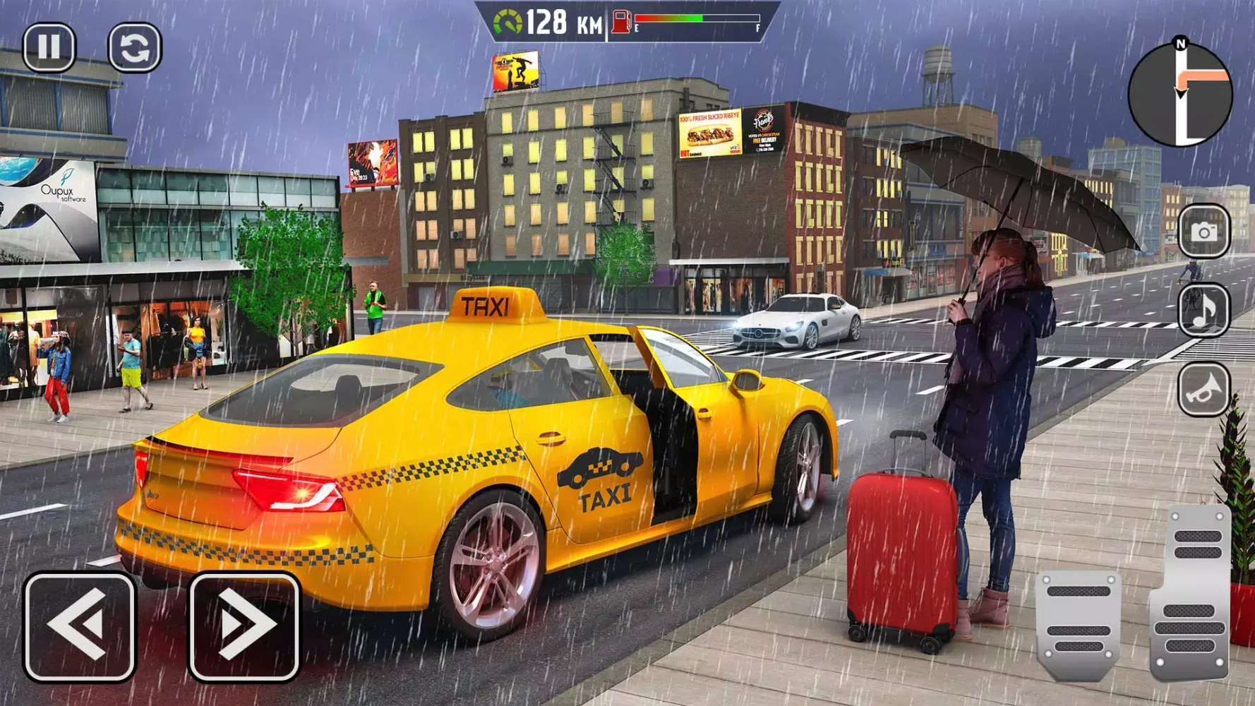 Zrzuty ekranu Taxi Games: Taxi Driving Games