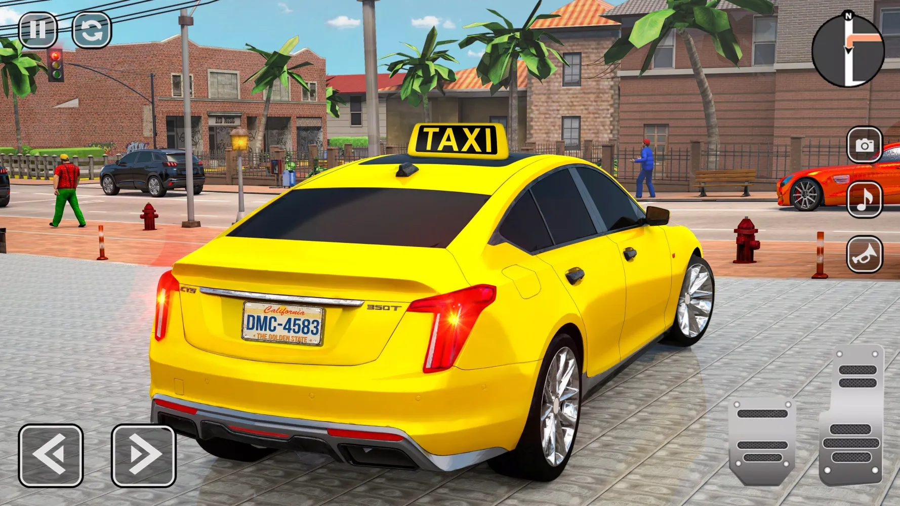 Zrzuty ekranu Taxi Games: Taxi Driving Games