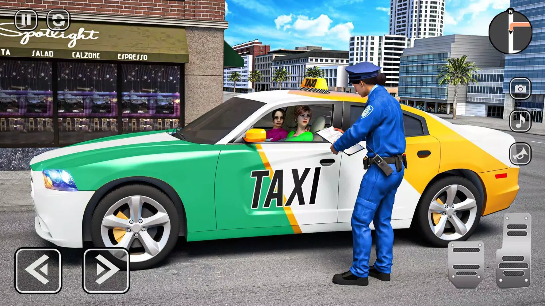 Zrzuty ekranu Taxi Games: Taxi Driving Games