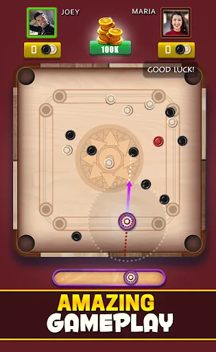 Captures d'écran de Carrom Master: Board Disc Pool