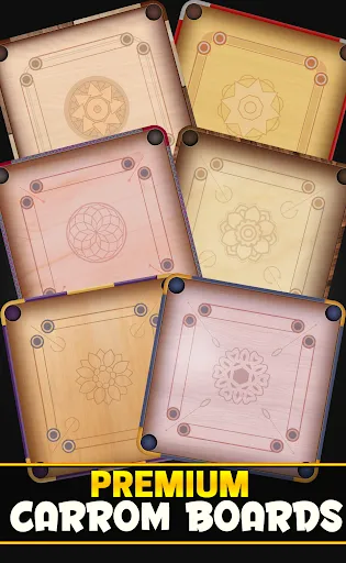Captures d'écran de Carrom Master: Board Disc Pool