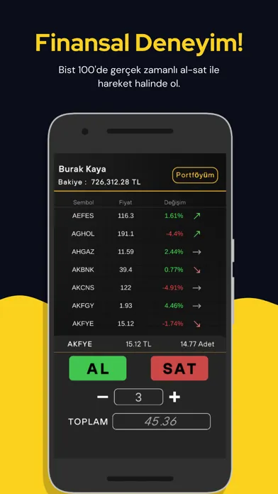 Borsa Oyunu: Kâr Yarışı应用截图