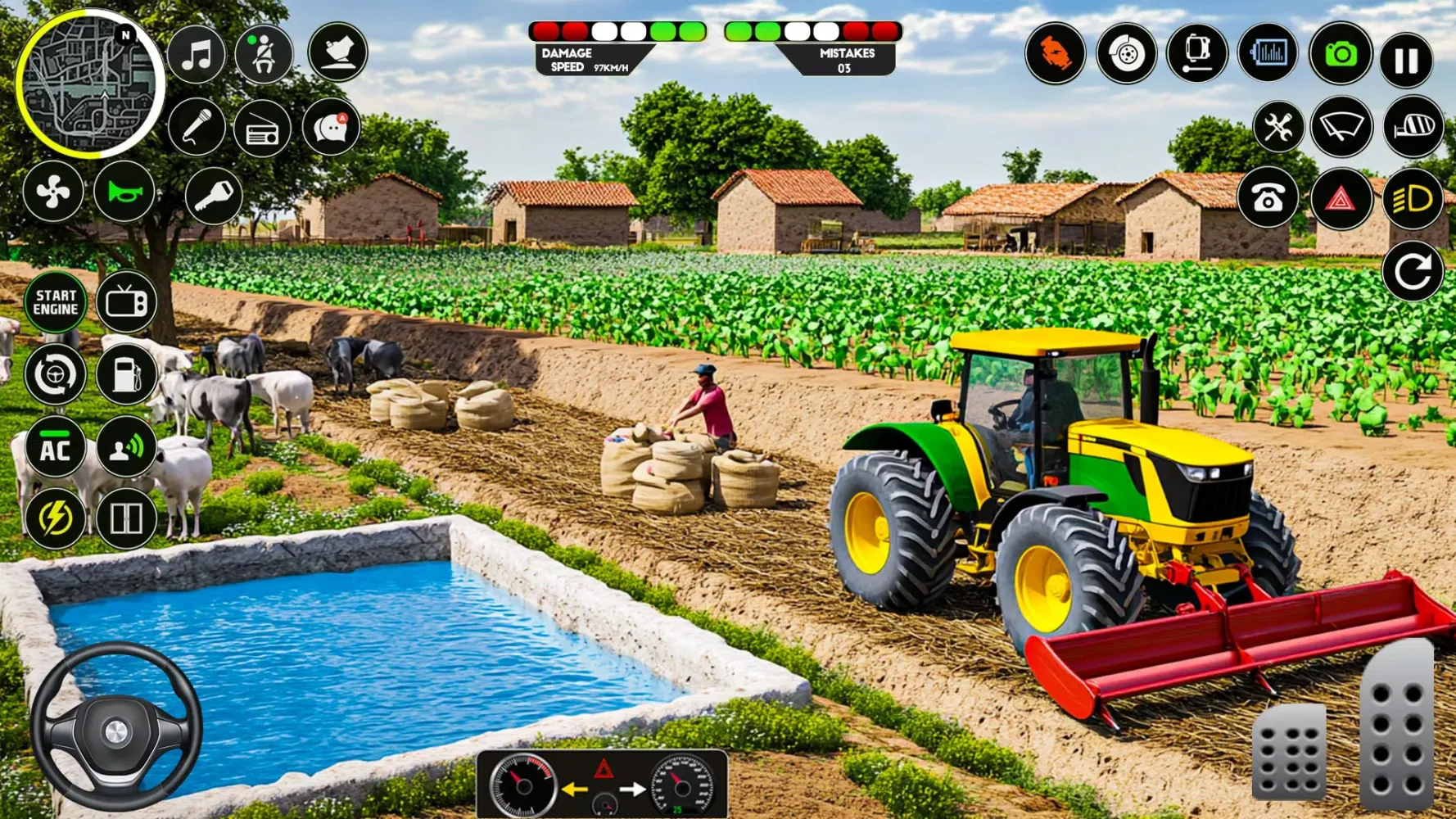 Tractor Driver Tractor Farming Screenshots