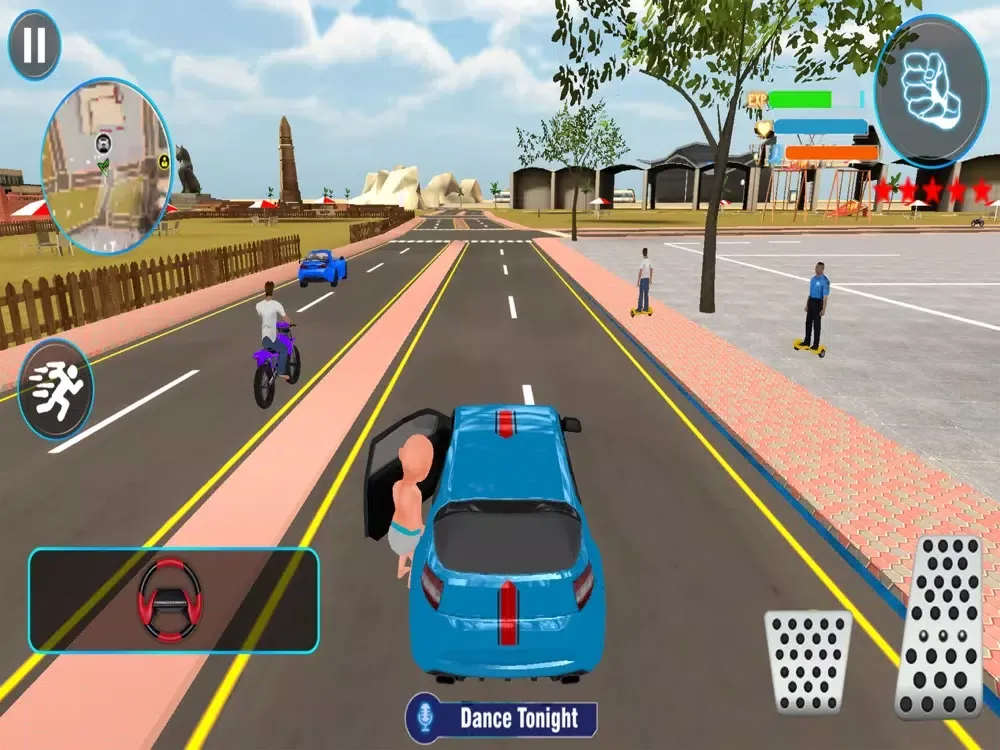 Captures d'écran de Baby Police Rope Hero iPad 