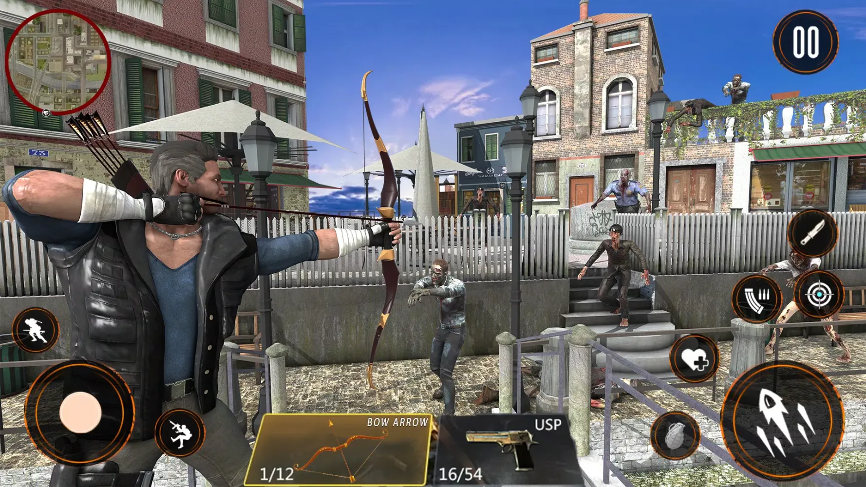 Zombie War 3D: Zombie Games Screenshots