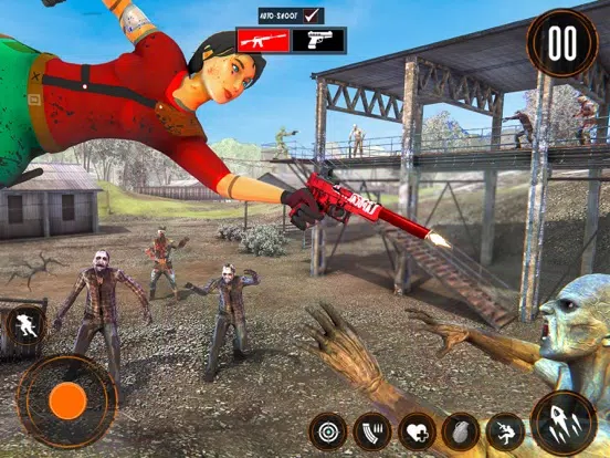 Dead Trigger Zombie Hunter iPad  스크린샷