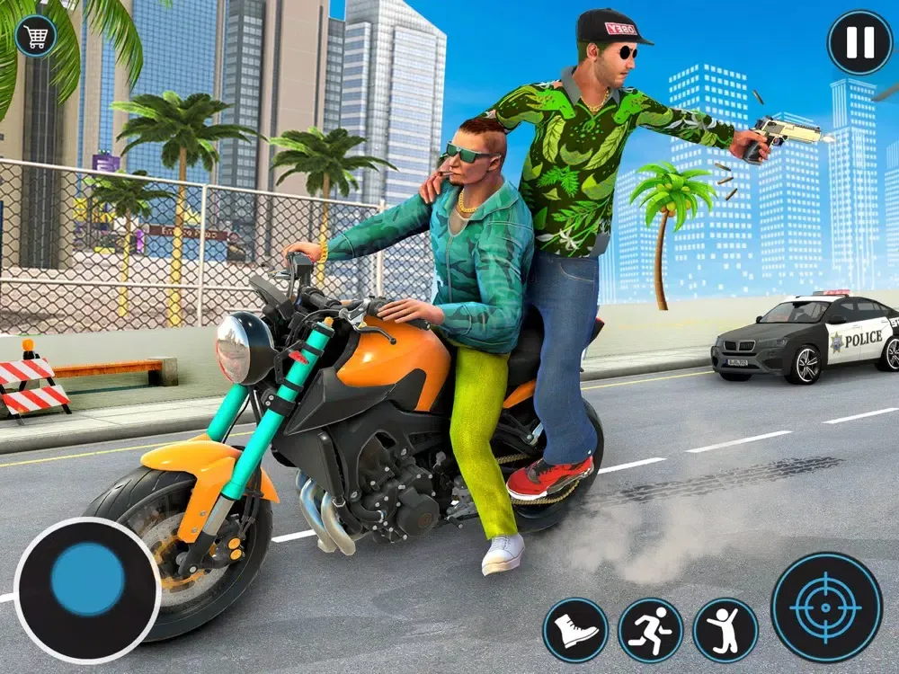 Real Gangster Crime City Game iPad 应用截图