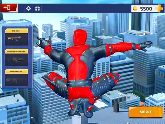 Incredible Flying Spider Hero iPad  Ekran Görüntüleri