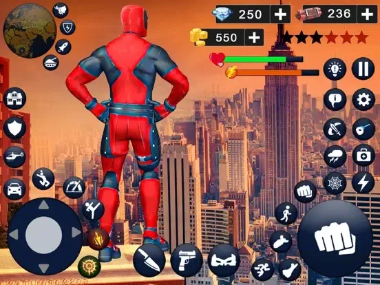 Incredible Flying Spider Hero iPad  Ekran Görüntüleri