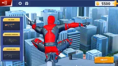 Incredible Flying Spider Hero Ekran Görüntüleri
