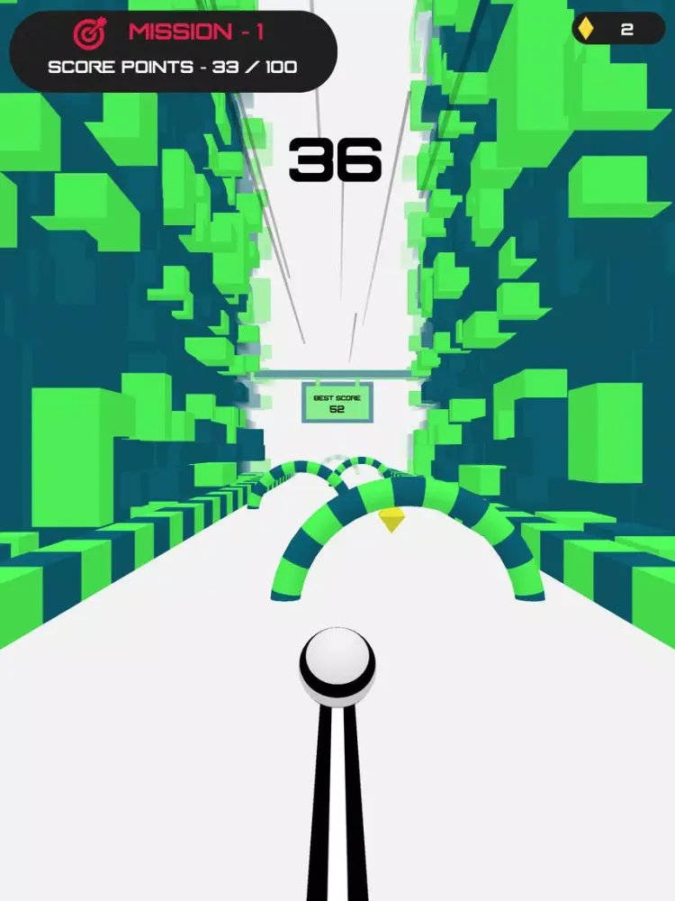 Captures d'écran de Googly Ball: Rolling & Jumping iPad 