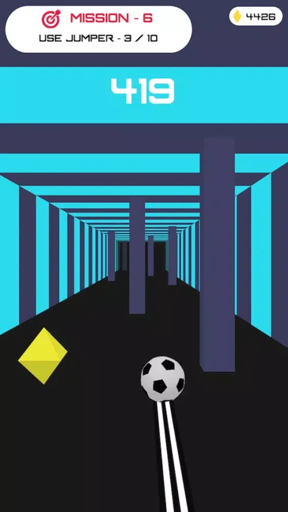 Captures d'écran de Googly Ball: Rolling & Jumping