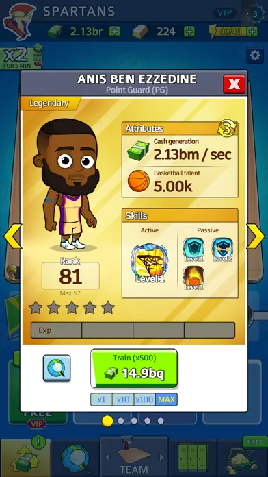 Screenshot di Idle Five - Basketball Manager