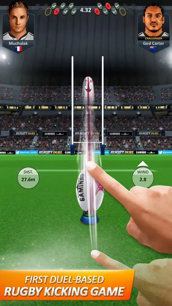 Rugby Duel Screenshots